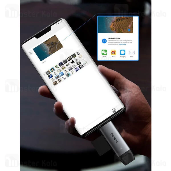رم ریدر Baseus Lentil-Cabin Card Reader Space CADKQ-B0G