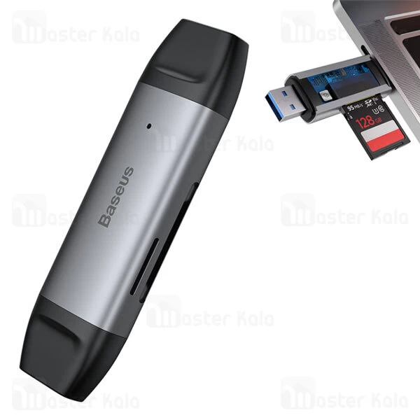 رم ریدر Baseus Lentil-Cabin Card Reader Space CADKQ-B0G