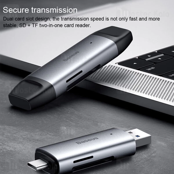 رم ریدر Baseus Lentil-Cabin Card Reader Space CADKQ-B0G