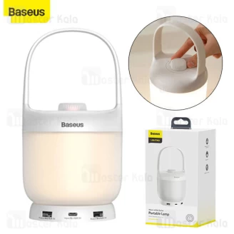 چراغ خواب بیسوس Baseus Moon-white Series Portable Wireless Light Lamp DGYB-02