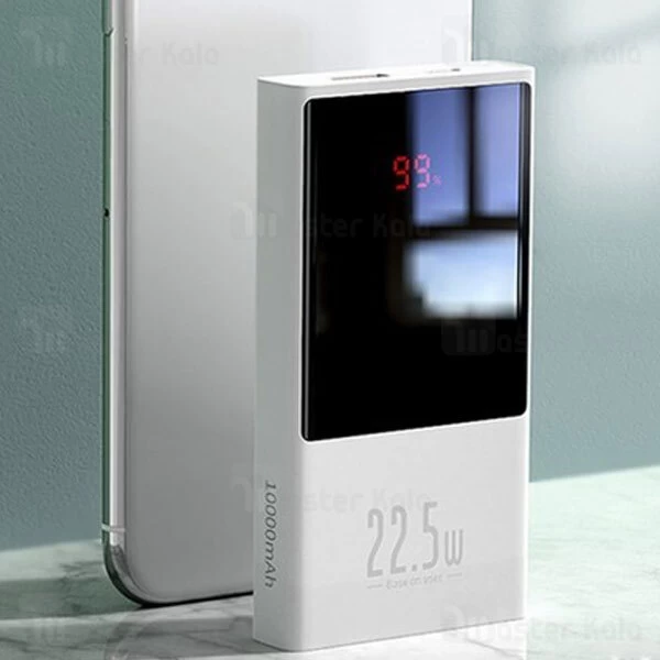 پاوربانک 20000 فست شارژ بیسوس Baseus PPMN-B01 Super Mini Digital Display Power Bank توان 22.5 وات