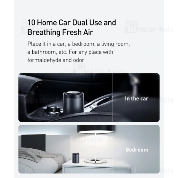 فیلتر تصفیه هوا Baseus Ripple Car Cup Holder Air Freshener SUXUN-BW01