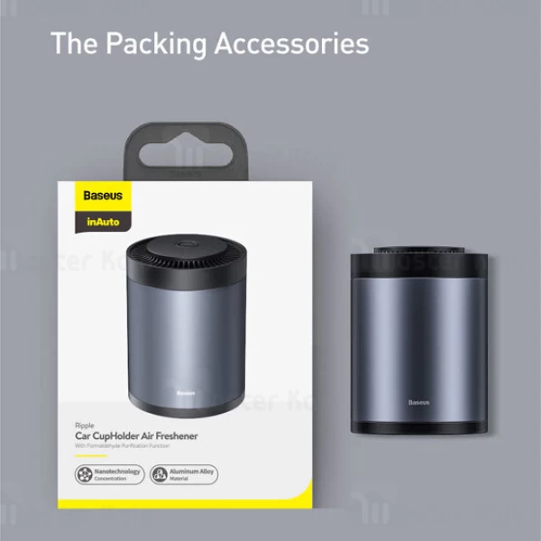فیلتر تصفیه هوا Baseus Ripple Car Cup Holder Air Freshener SUXUN-BW01