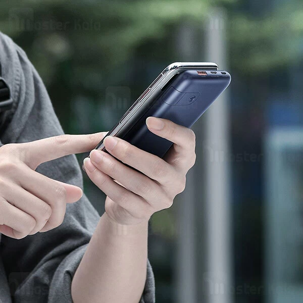 پاوربانک وایرلس بیسوس Baseus S10 Bracket Power Bank 10000mAh PPS10-01 18W