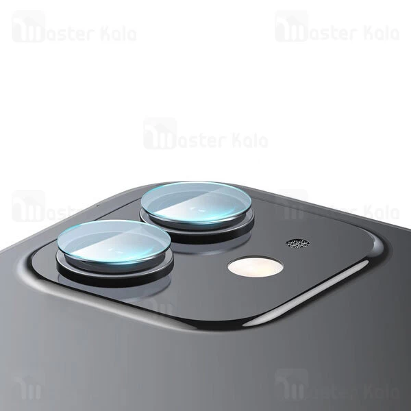 پک دوتایی محافظ لنز دوربین شیشه ای آیفون Baseus SGAPIPH54N-JT02 Camera Lens iPhone 12 Mini / 12