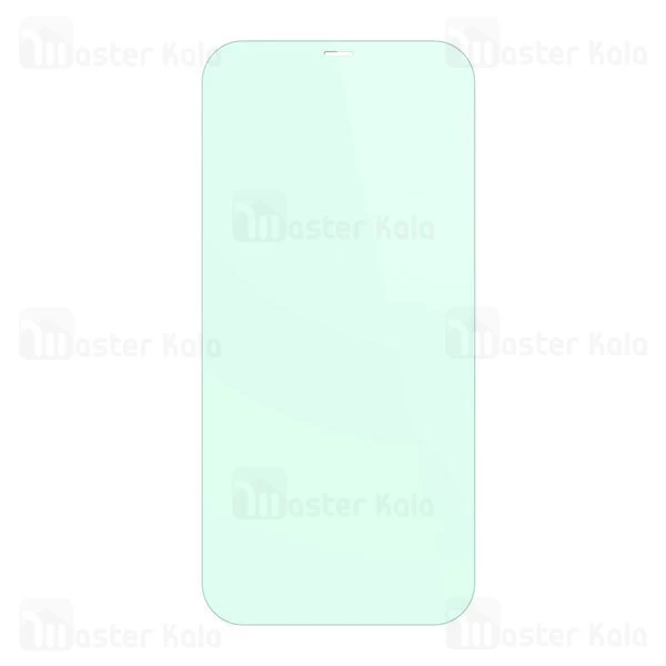 پک 2 تایی محافظ صفحه شیشه ای ضد اشعه بیسوس Baseus SGAPIPH54N-LP02 Apple iPhone 12 Mini Green Glass