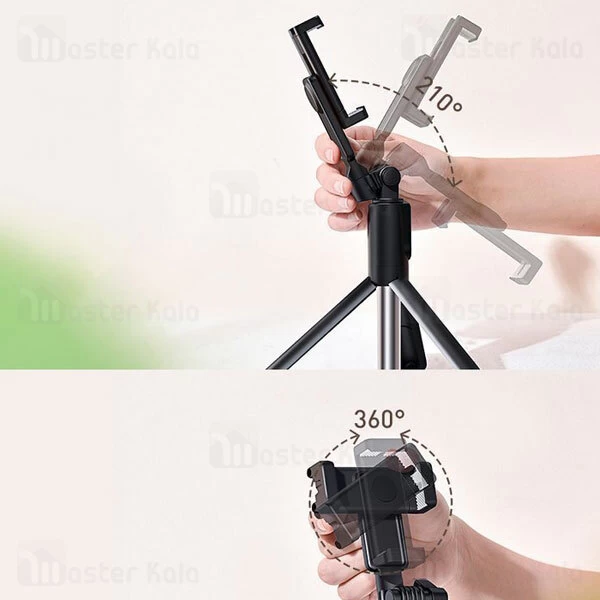 مونوپاد و سه پایه شاتر دار بیسوس Baseus SUDYZP-F01 Lovely Selfie Stick Wireless Bracket مدل تلسکوپی