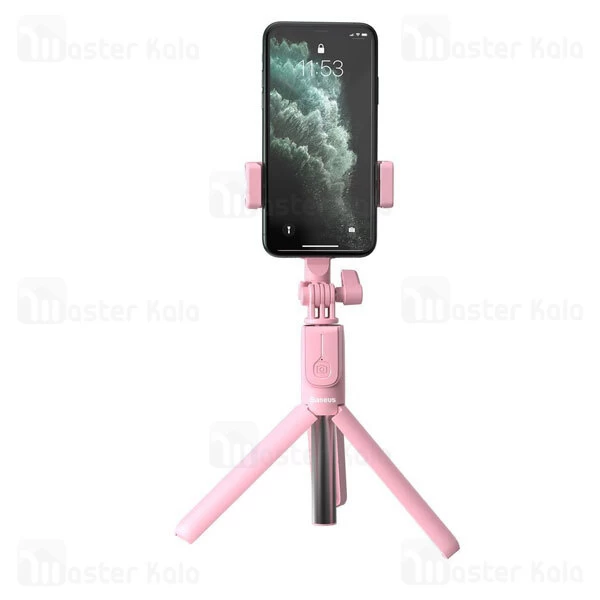 مونوپاد و سه پایه شاتر دار بیسوس Baseus SUDYZP-F01 Lovely Selfie Stick Wireless Bracket مدل تلسکوپی