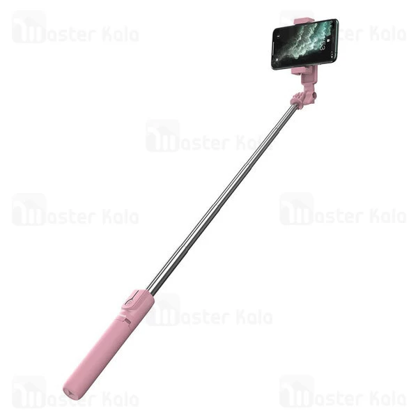 مونوپاد و سه پایه شاتر دار بیسوس Baseus SUDYZP-F01 Lovely Selfie Stick Wireless Bracket مدل تلسکوپی