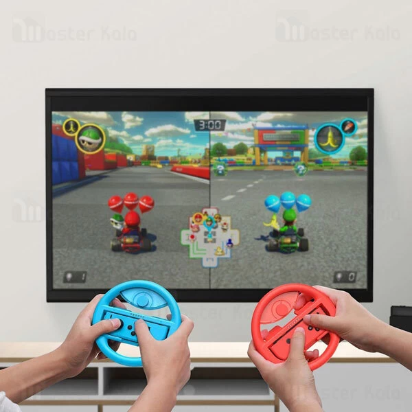 قاب دسته بازی نینتندو سوئیچ Baseus SW Wheel Handle GS03 GMSWB-93