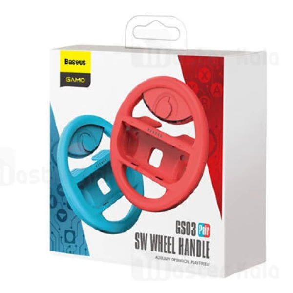 قاب دسته بازی نینتندو سوئیچ Baseus SW Wheel Handle GS03 GMSWB-93