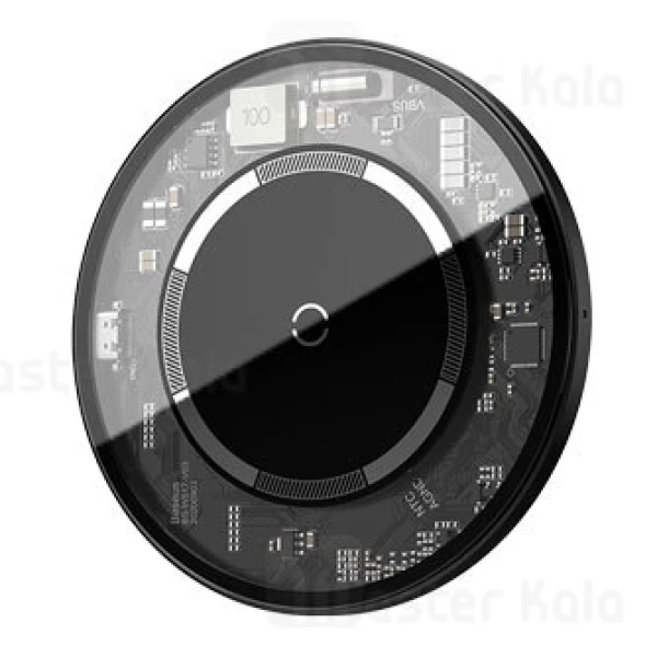 شارژر وایرلس Baseus Simple Magnetic Wireless Charger WXJK-E01 15w