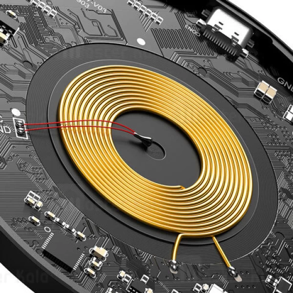 شارژر وایرلس Baseus Simple Magnetic Wireless Charger WXJK-E01 15w