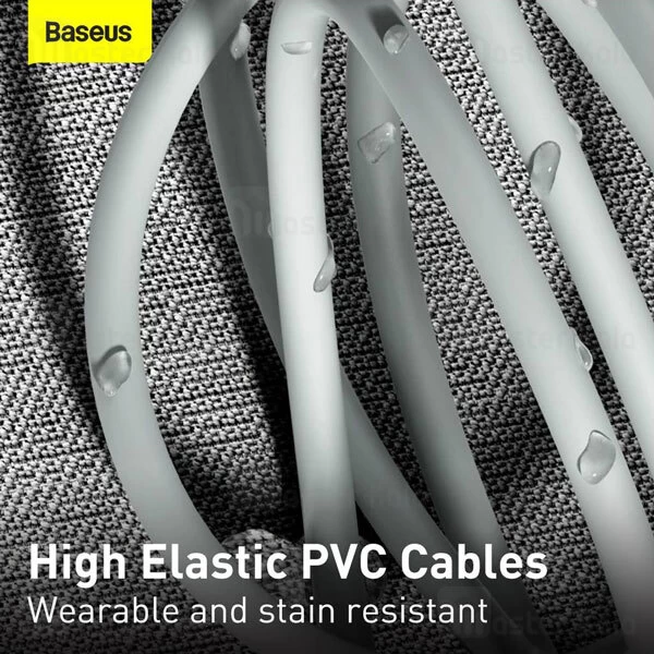 کابل تایپ سی Baseus Simple Wisdom Data Cable Kit TZCATZJ-02 40w 1.5m