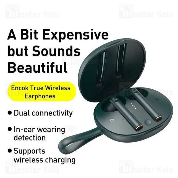 ﻿هندزفری بلوتوث Baseus W05 Encok True Wireless Earphones NGW05-01