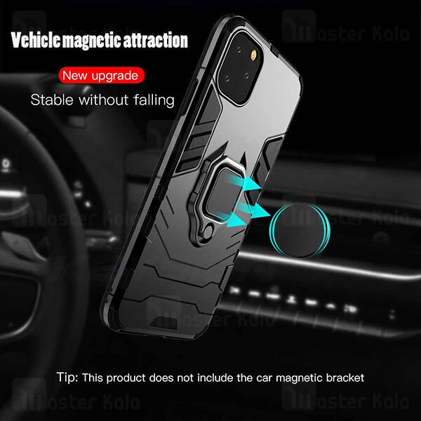 قاب Apple iPhone 12 Pro Max KEYSION ShockProof Armor Ring Holder Case