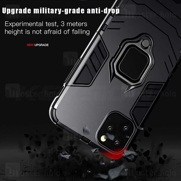 قاب Apple iPhone 12 Pro Max KEYSION ShockProof Armor Ring Holder Case