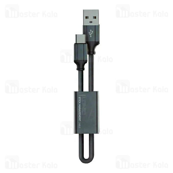 کابل Type C الدینیو LDNIO LC98 Portable Charge and Sync Cable طرح جاسوییچی