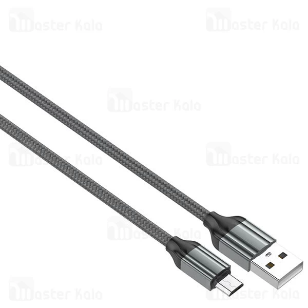 کابل میکرو یو اس بی الدینیو LDNIO LS432 Cable طول 2 متر توان 2.4 آمپر