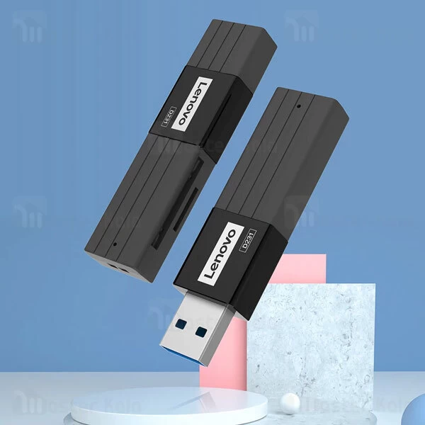 رم ریدر Lenovo D231 USB 3.0 TF and SD Card Reader