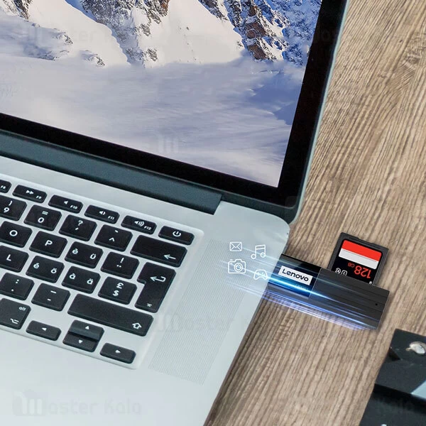 رم ریدر Lenovo D231 USB 3.0 TF and SD Card Reader