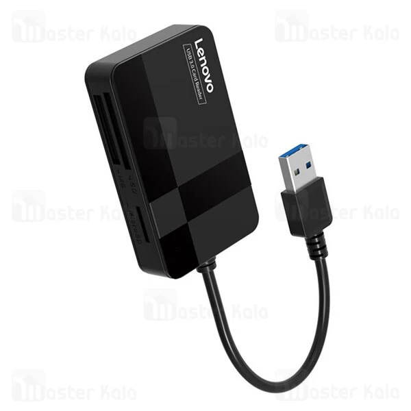 رم ریدر چندکاره لنوو Lenovo D302 USB 3.0 4 In 1 Multifunction Card Reader