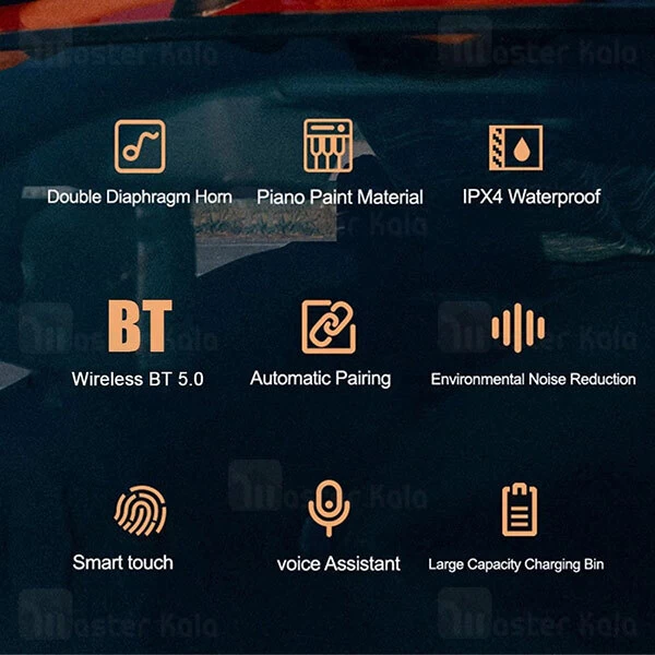 ﻿هندزفری بلوتوث Lenovo LivePods LP1s TWS Bluetooth Earbuds