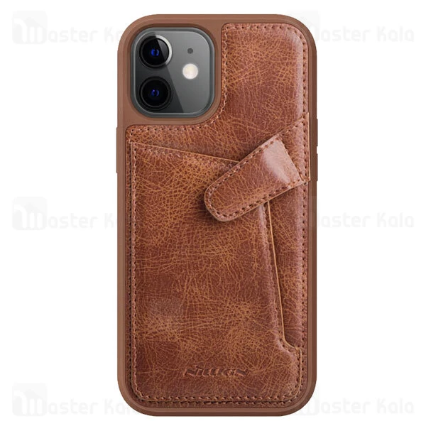 قاب چرمی Apple iPhone 12 Mini Nillkin Aoge Leather Case