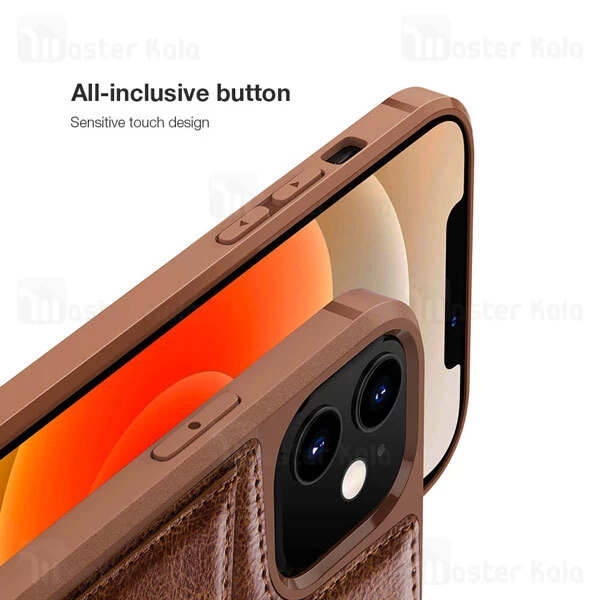 قاب چرمی Apple iPhone 12 Mini Nillkin Aoge Leather Case