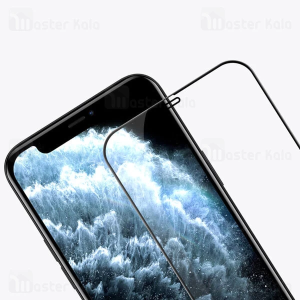 محافظ صفحه نمایش شیشه ای تمام صفحه تمام چسب آیفون Apple iPhone 12 / 12 Pro Nillkin CP+ Pro