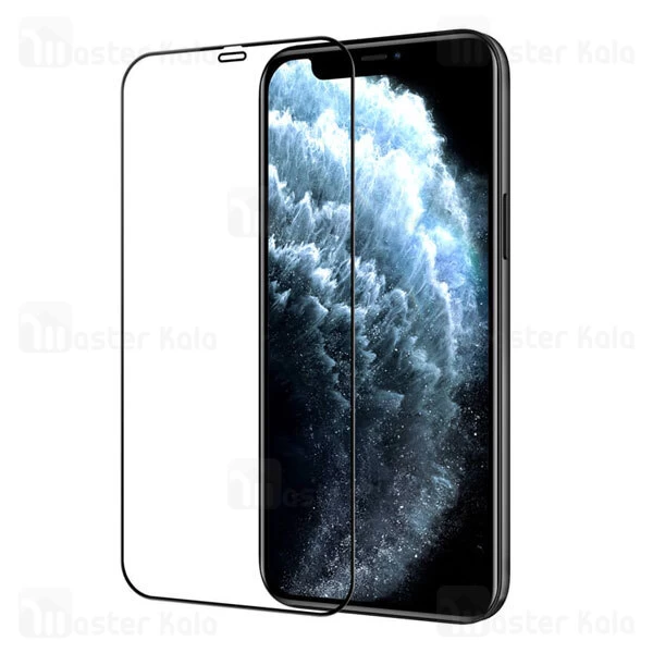 محافظ صفحه نمایش شیشه ای تمام صفحه تمام چسب آیفون Apple iPhone 12 Pro Max Nillkin CP+ Pro