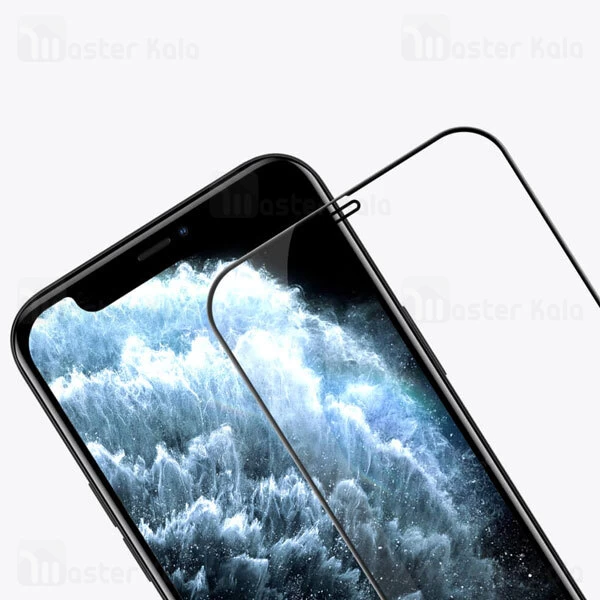 محافظ صفحه نمایش شیشه ای تمام صفحه تمام چسب آیفون Apple iPhone 12 Pro Max Nillkin CP+ Pro