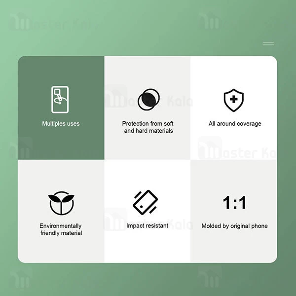 قاب محافظ دوربین و استنددار Nillkin Cyclops Series Camera Protective Case Apple iPhone 12 / 12 Pro