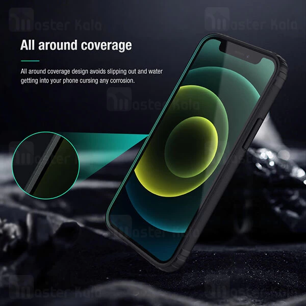 قاب چرمی Apple iPhone 12 Mini Nillkin Aoge Leather Case