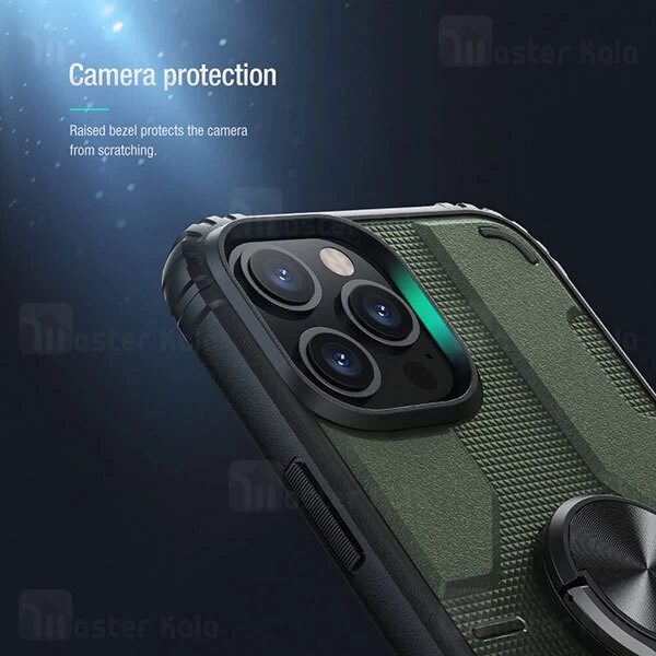 قاب چرمی Apple iPhone 12 / 12 Pro Nillkin Aoge Leather Case