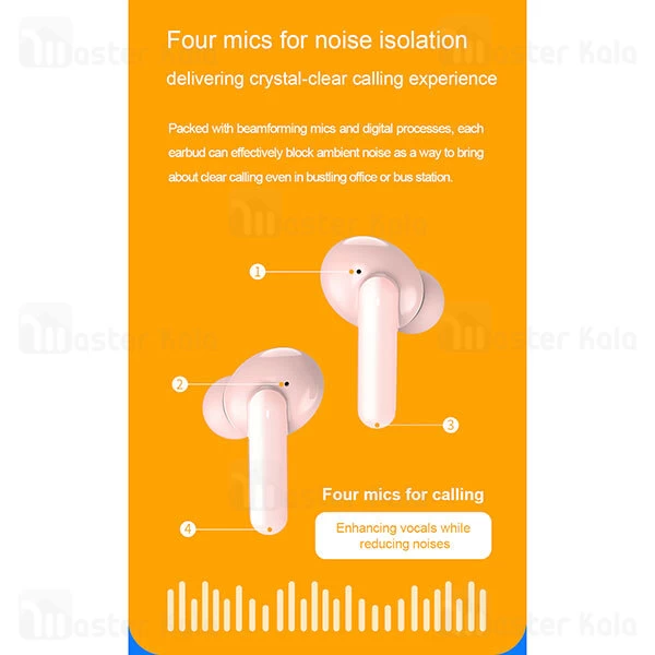 هندزفری بلوتوث دوگوش کیو سی وای Xiaomi QCY T10 True Wireless Earphones