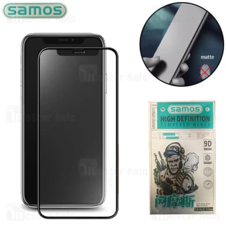 گلس مات تمام صفحه آیفون Apple iPhone 11 / XR Samos High Definition Matte Glass