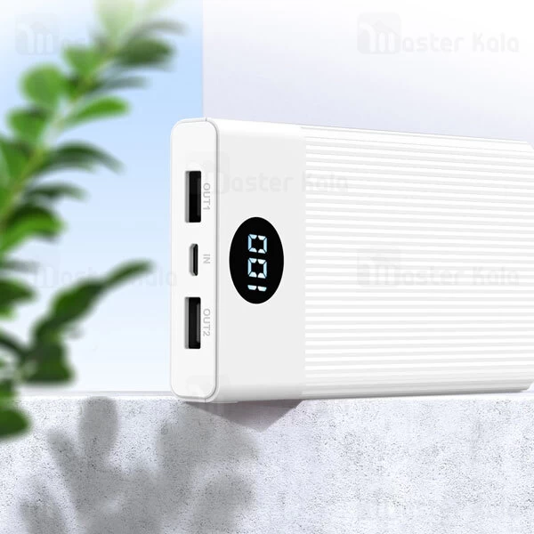 پاوربانک 12000 ایکس او XO PB93 Digital Display Power Bank توان 2 آمپر