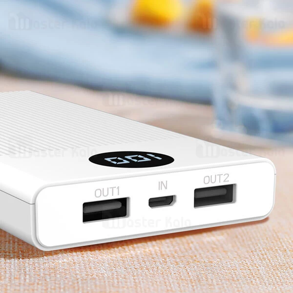 پاوربانک 12000 ایکس او XO PB93 Digital Display Power Bank توان 2 آمپر