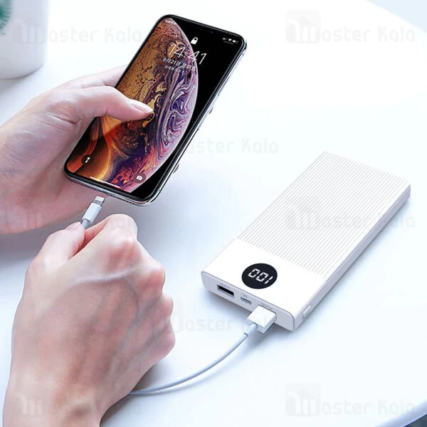 پاوربانک 12000 ایکس او XO PB93 Digital Display Power Bank توان 2 آمپر