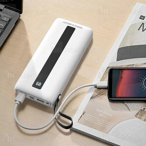پاوربانک 20000 ایکس او XO PR-104 Digital Display Power Bank توان 2 آمپر