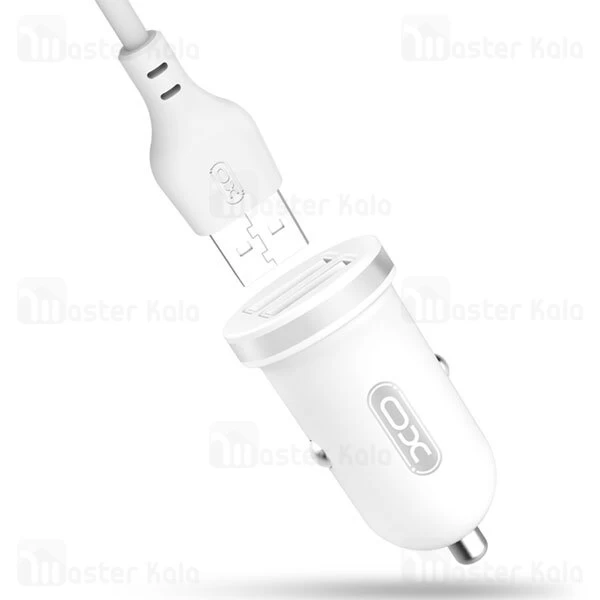 شارژر فندکی XO TZ-08 Dual USB Car Charger 2.1A With Cable