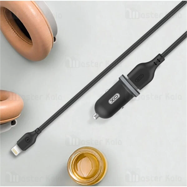 شارژر فندکی XO TZ-08 Dual USB Car Charger 2.1A With Cable
