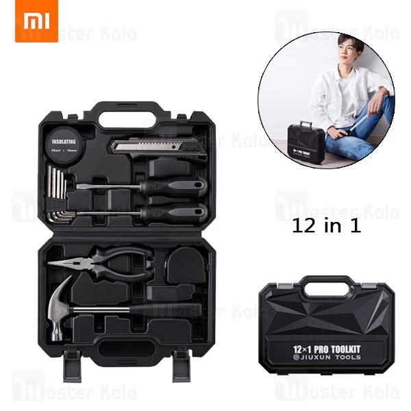 جعبه ابزار 12 در 1 شیائومی Xiaomi Jiuxun 12 in 1 Pro Toolkit