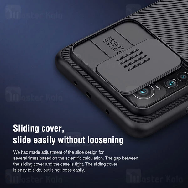 قاب محافظ نیلکین Xiaomi Mi 10T / 10T Pro / K30s Ultra Nillkin CamShield Case دارای محافظ دوربین
