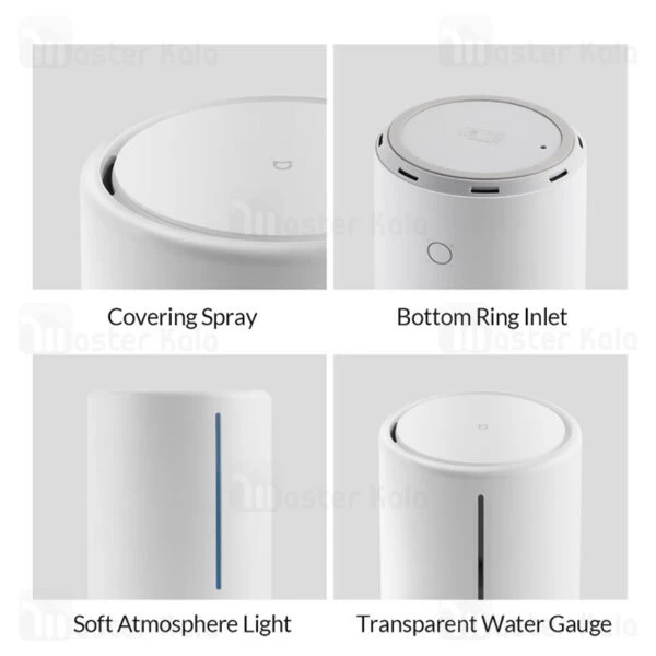 دستگاه بخور سرد هوشمند شیائومی Xiaomi Mi Smart ZNJSQ01DEM Antibacterial Humidifier ظرفیت 4.5 لیتر