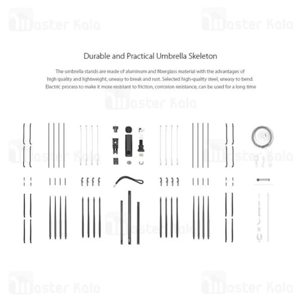 چتر دولایه اتوماتیک شیائومی Xiaomi Mijia Automatic Umbrella ZDS01XM