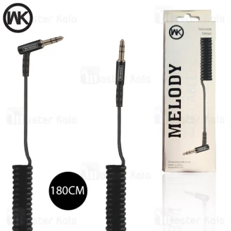 کابل انتقال صدا تلفنی Aux دبلیو کی WK WDC-071 Melody به طول 1.8 متر
