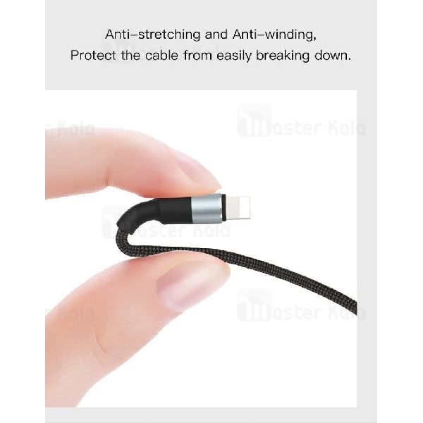 کابل شارژ سه سر یسیدو Yesido CA20 3 in 1 Cable با توان 3.4 آمپر