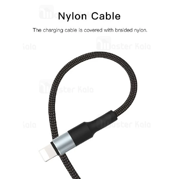 کابل شارژ سه سر یسیدو Yesido CA20 3 in 1 Cable با توان 3.4 آمپر